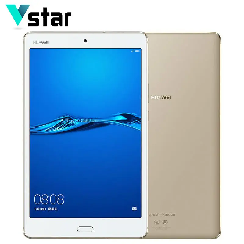 

New Huawei M3 Lite 8.0 Inch 4GB RAM 64GB ROM Android 7.0 WIFI/LTE Two Camera Tablet PC MSM8940 Octa Core 4800mAh Fingerprint