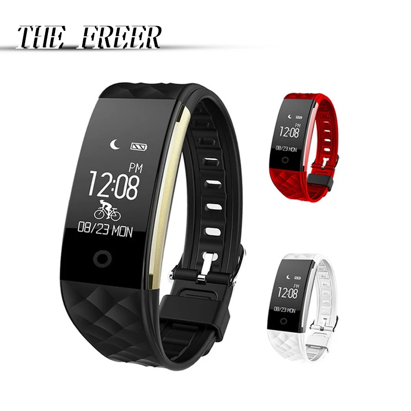

Fashion Digital Watch Sports Smart Wristband Wrist Strap Heart Rate Monitor IP67 Waterproof Bluetooth Electronic for iOS Android