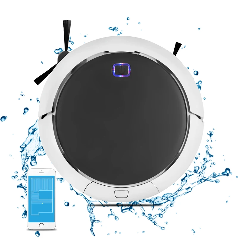 

Smart Memory Map Navigation Virtual Map and Resume Smartphone App Control Aspiradora robot Robot Vacuum Cleaner