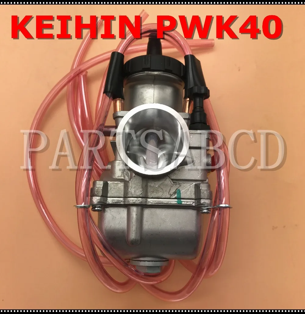 KEIHIN PWK40 40 мм гоночный мотоцикл карбюратор ATV Quad Vent Carb TRX250R CR250 LT250