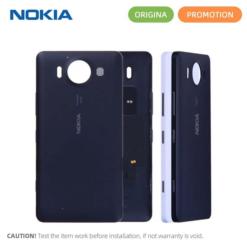 

Warranty New Housing For Nokia Lumia 950 Back Cover Case Battery Rear Door with Adhesive Replacement Parts