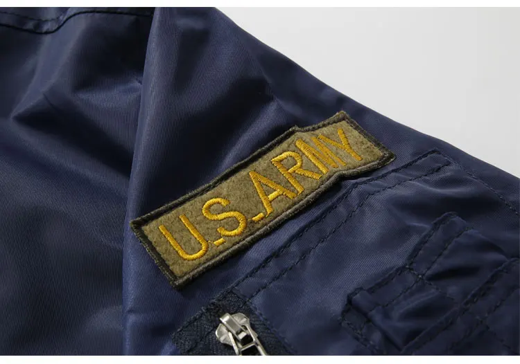 Spring& Autumn Men Bomber Flight Pilot Jacket Men Ma-1 Flight Jacket Pilot Air Force Male Army Military Motorcycle race coats