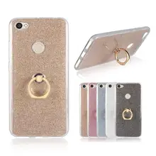 

HEMASOLY Case For Xiaomi Redmi Note 5A Prime Case Glitter For Xiaomi Redmi Note 5A Silicone Case Soft TPU Bling Finger Ring Case
