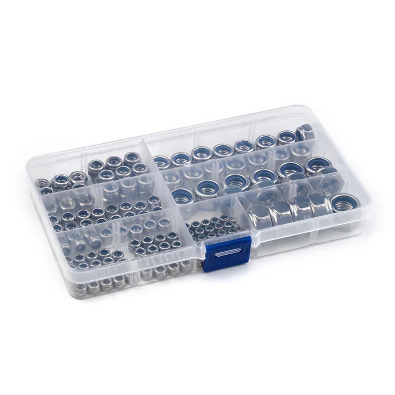 HOT 170Pcs/набор крепежных гаек для замков M3/M4/M6/M8/M10/M12 Метрическая резьба из