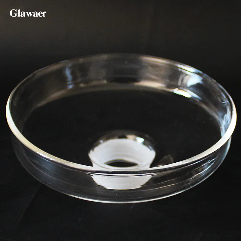 1pcs/lot glass shisha hookahs ashtray plate big disc chicha narguile accessories