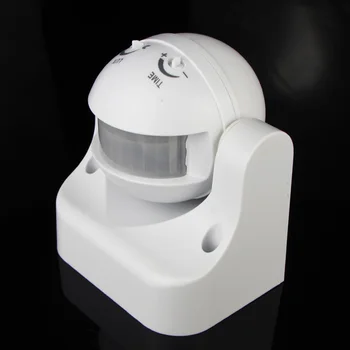 

Hot sale 110-240V 50Hz 180 Degree Outdoor Security PIR Infrared Motion Sensor Detector Movement Switch 12 Meter distance