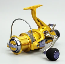 NEW HOT SALES KM5-60 popular Carp Reel Double Braking system Ocean fresh salt water ICE FLY wheel spinning reel 11Ball Bearings