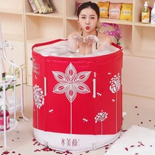 Раскладная ванна для взрослых ванна бесплатно надувная Ванна утолщенная Ванна банное ведро
