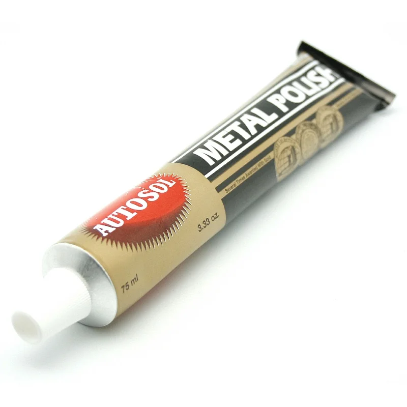 Autosol metal polish cream rub copper cream verdigris touch copper