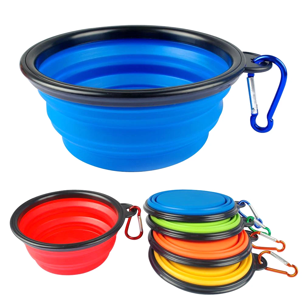 Portable Dog Water Bowl >> 6 Colors Silicone Bowl Pet Folding Portable Dog Bowls For Food The Portable Dog Water Bowl >> 6 Colors Silicone Bowl Pet Folding Portable Dog Bowls For Food The