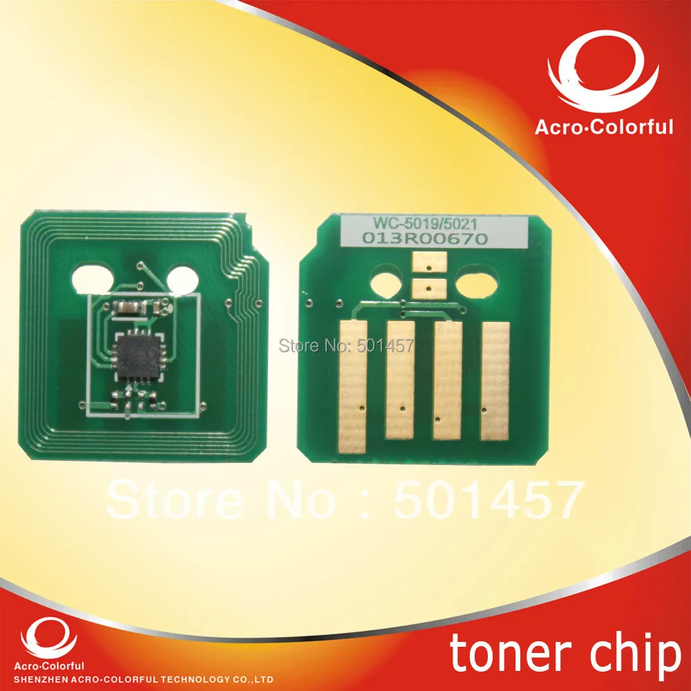 

Printer cartridge unit 013R00670 reset spare parts compatible drum chip for xerox WorkCentre wc 5019 5021