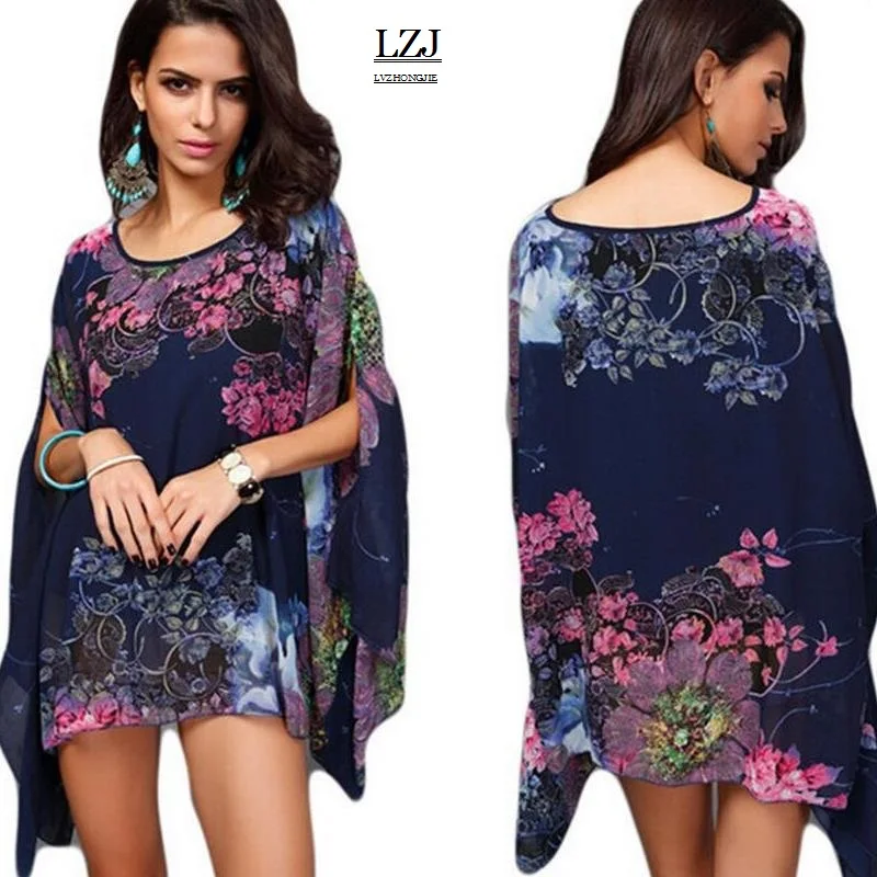 

LZJ summer style Indian baroque dress Desigual Vintage summer dress 2017 vestidos women Dresses vestido de festa dress vestidos