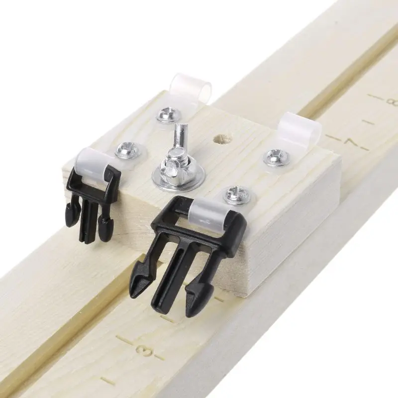 سوار Paracord الرقصة معصمه صانع الخشب DIY المظلة الحبل النسيج أداة للحرف اليدوية