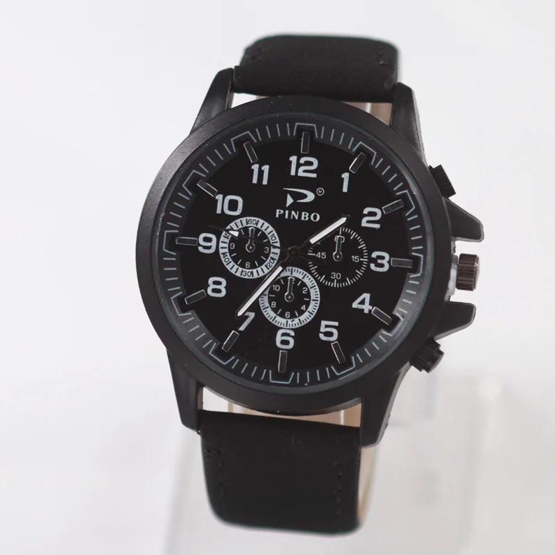 

Outdoor sports men watches montre homme new arrival fashion simple brands watch men leather quartz wristwatch relogio masculino