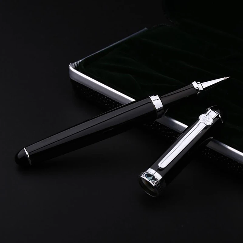 Классический дизайн бренда Duke D2 металла роллер, шариковая ручка Роскошные Бизнес ручка купить 2 ручки отправить подарок