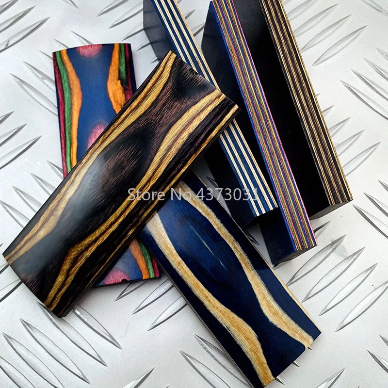 1piece DIY Knife Handles Making Material Wood Blanks Color