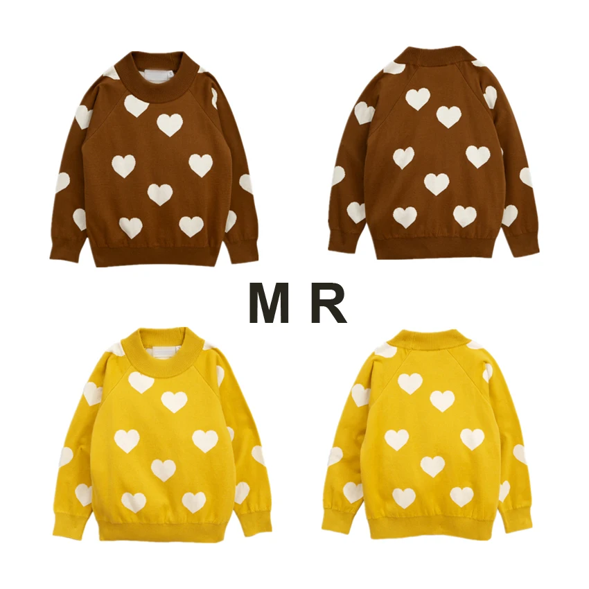 

Presale MR 2019 Autumn Winter Toddler Girls Sweater Boys Christmas Sweater Baby Kids Top Love Sweaters Shipped At Early June