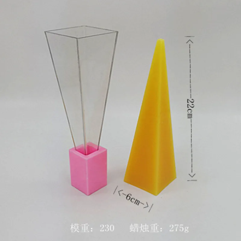 

DIY candle making candle model,Cone shape candle mould hand free shipping