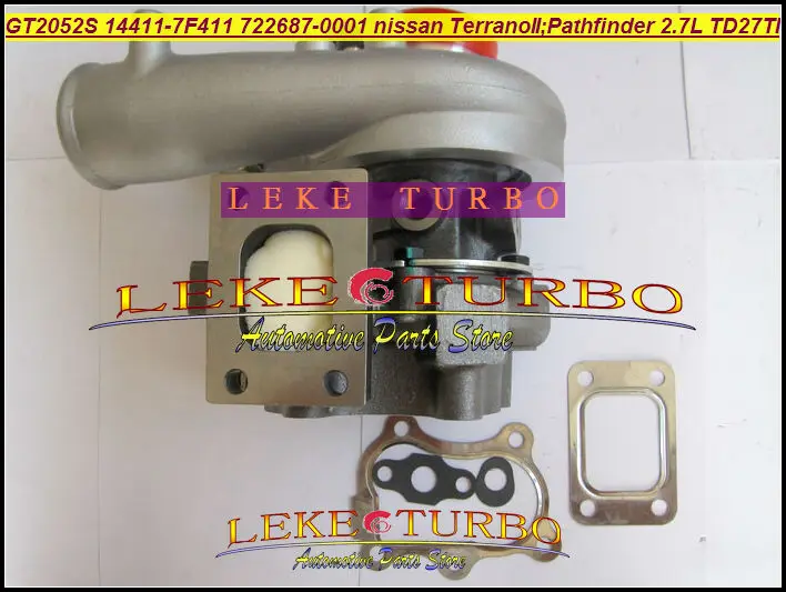 GT2052S 14411-7F411 722687 722687-5001 S 722687-0001 Turbo турбонагнетатель для nissan Terrano II 2001 Pathfinder 2001-05 TD27TI 2.7L