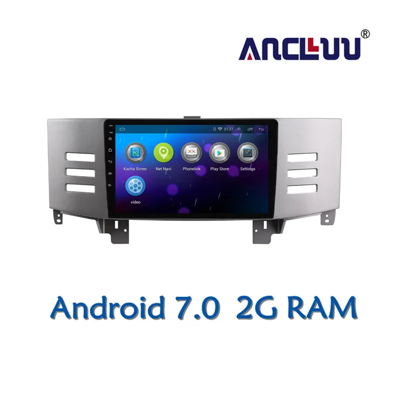 Ancluu 7 0 дюймов Android 10 1 DVD плеер автомобиля gps для Toyota Reiz Mark x 2007 2009 2008 аудио Радио