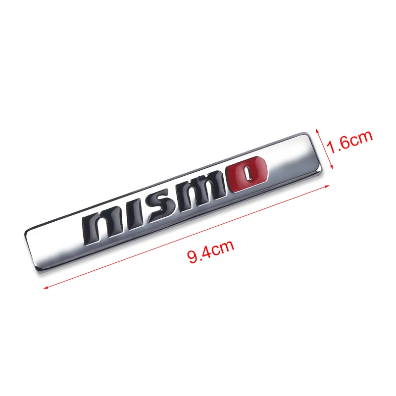 3D хромированная металлическая эмблема NISMO боковая логотип наклейка значок для