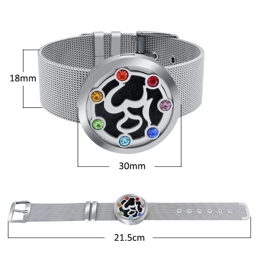 ZP-BS503-0 Diffuser Locket Bracelet-4