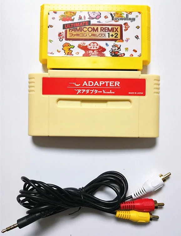 Для F-C адаптер для SNES или японский 16bit консоли, играть 60 шпильки 8-битный игровой картридж 16 бит игровая консоль с 154 в 1 игры корзина