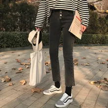 Дешевая Новинка Весна Лето Горячая Распродажа женские модные повседневные джинсовые штаны XC24