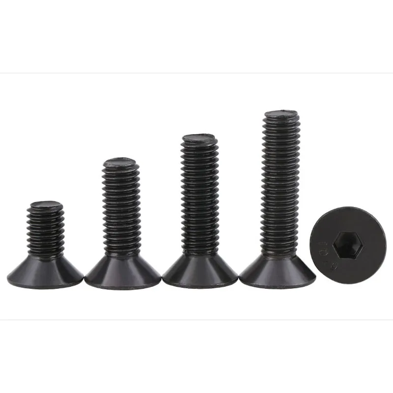 10.9 Countersunk Head Hexagon Screws Flat Head Hexagon Screws Flat Cup