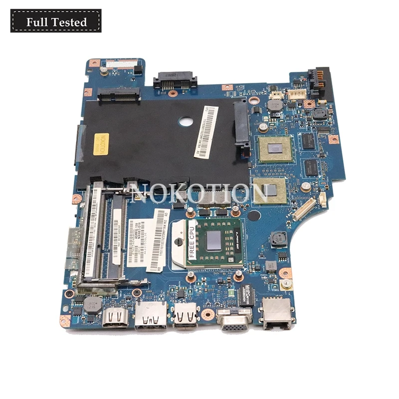 60% OFF  NOKOTION NIWE1 LA-5753P Main board For Lenovo Ideapad G465 laptop motherboard HD7400M Graphics Free