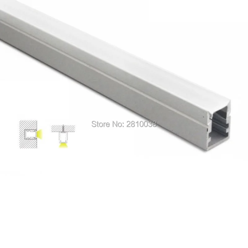 20 X 1M Sets/Lot Recessed wall led aluminium profile and super slim U ...