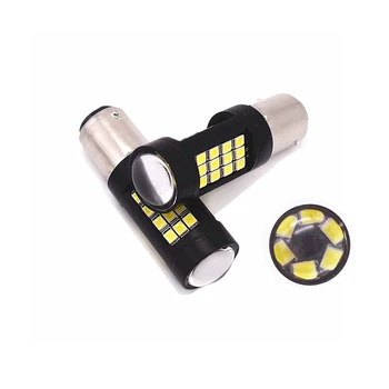 

2pcs 1156 P21W BA15S 1157 BAY15D 2835 42 SMD Car Led Bulb Led Turn Signal Light Lamps Reverse Light Bulb 12V 24V White