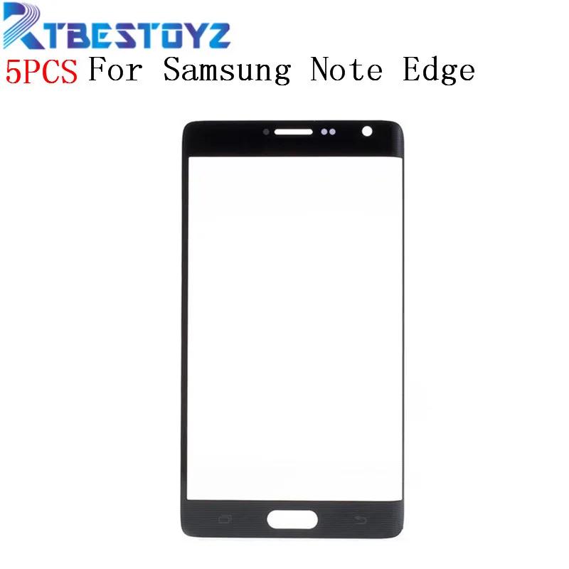 RTBESTOYZ Black White Color For Samsung Galaxy Note Edge N9150 N915A N915T Outer Screen Lens Glass | Мобильные телефоны и