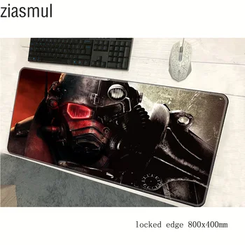 

falloutd mouse pad 800x400x2mm mats thick Computer mouse mat gaming accessories locrkand large mousepad keyboard games pc gamer