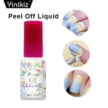 Yinikiz 8 мл отшелушивающая лента для печатей лаком для ногтей защита пальцев крем для кожи белый латексный защитный Клей крем