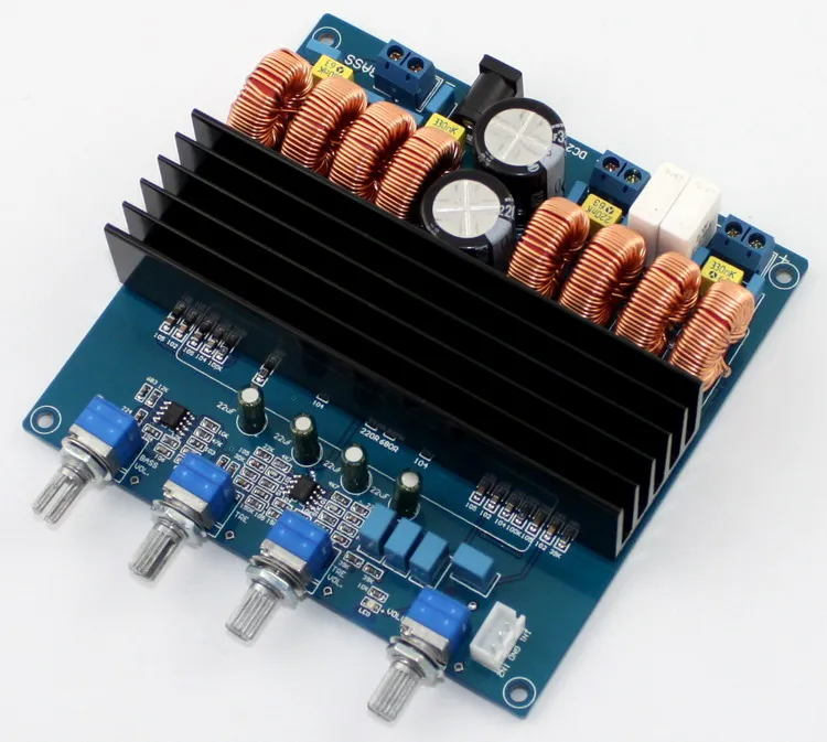 TDA7498200W100W100W21channeldigitalpoweramplifierboardClass