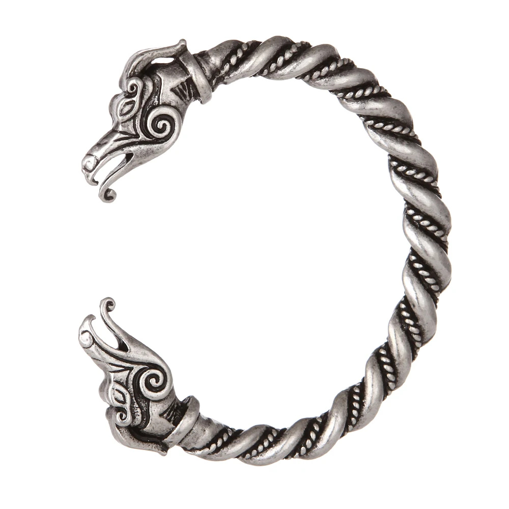 Norse Viking Symbol Odin's Raven Bracelet men Vintage Drop Shipping | Украшения и аксессуары