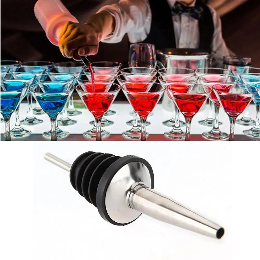 Stainless Steel Wine Bottle Pourer Pourer Oil Cork Bartender Wine