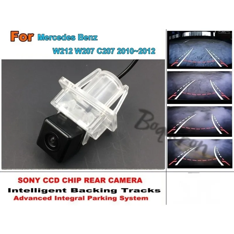 Для Mercedes Benz E Class MB W212 W207 C207 2010~ 2012 Smart треков чип Камера HD CCD интеллектуальные динамические заднего вида Камера