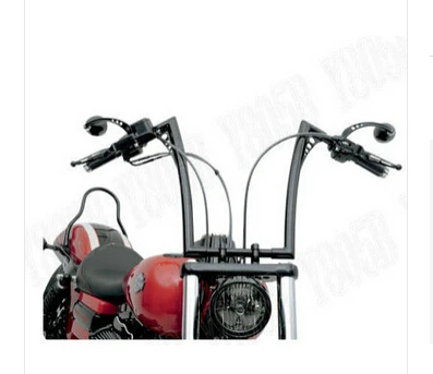 Мотоцикл хромированный руль 1 &quot25 мм для Yamaha VStar 400 650 1100 1300 Virago Xv 250 535 750 Road Star Custom|drag