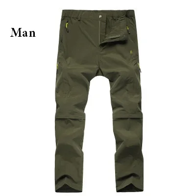Лидер продаж походные быстросохнущие штаны для походов походные уличные штаны для активного отдыха брюки для альпинизма - Цвет: Men