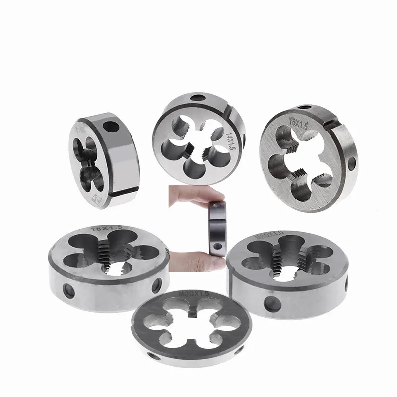 

Hot Alloy Steel M12 To M20 Metric Thread Die Left Hand Threading Circular Die For Small Workpiece Mold Machining Thread Tools