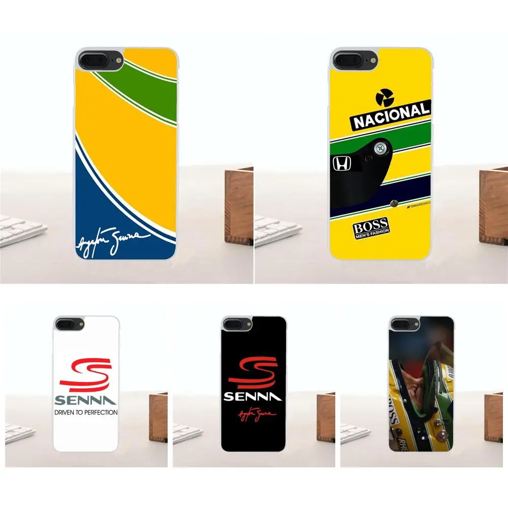 

Bixedx Ayrton Senna Racing Logo TPU Cases Cover For Huawei G7 G8 Honor 5A 5C 5X 6 6X 7 8 V8 Mate 8 9 P7 P8 P9 P10 Lite Plus