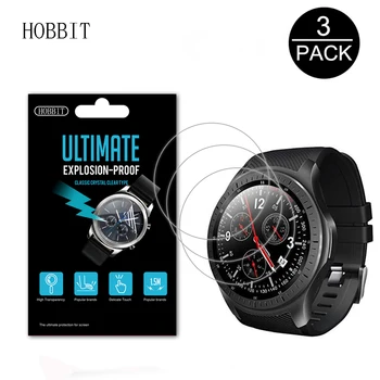 

3Pack Clear Protective Film Guard For LEMFO LF25 Smart Watch LF25 Full Explosion-Proof Screen Protector Cover Scratchproof