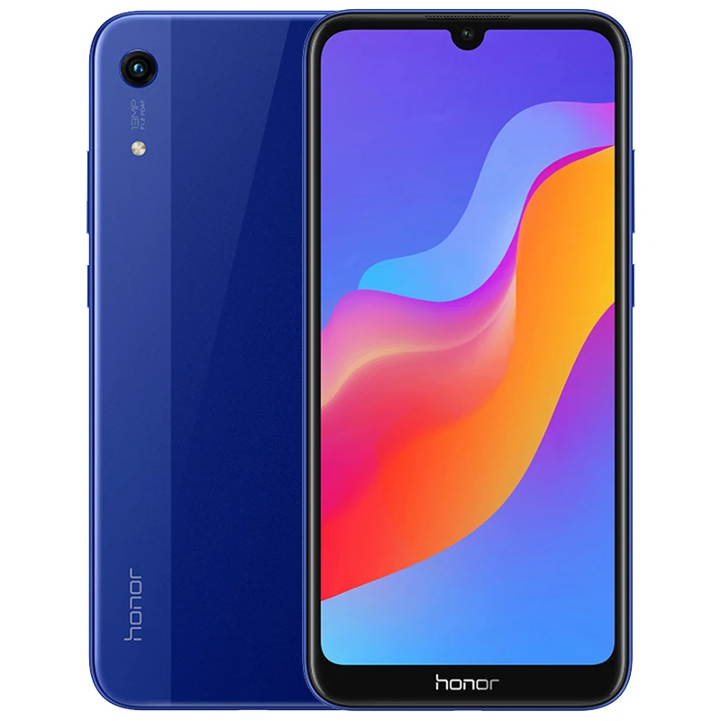 Смартфон Honor 8A, 2 ГБ/3 ГБ ОЗУ, 32 ГБ/64 Гб ПЗУ, Android 9,0, Восьмиядерный, Face ID, 6,09 '', Fullview, 1560X720, 4G, LTE, Ce, ll