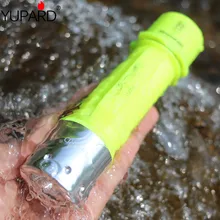 YUPARD XM-L2 светодиодный T6 светодиодный Водонепроницаемый подводный фонарик лампы факел 3 режима желтый свет+ 2*2200 мАч 18650 Батарея+ Зарядное устройство