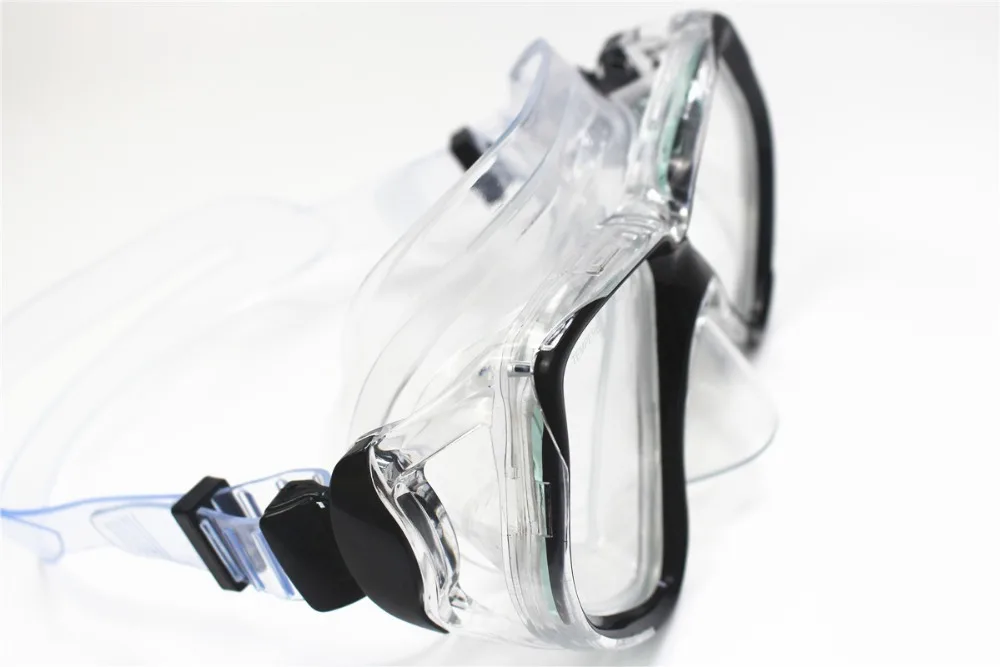 Мягкие удобные набор для купания Новый Подводное ПВХ маска, трубка надёжный безопасный профессиональная одежда Нескользящие наборы и