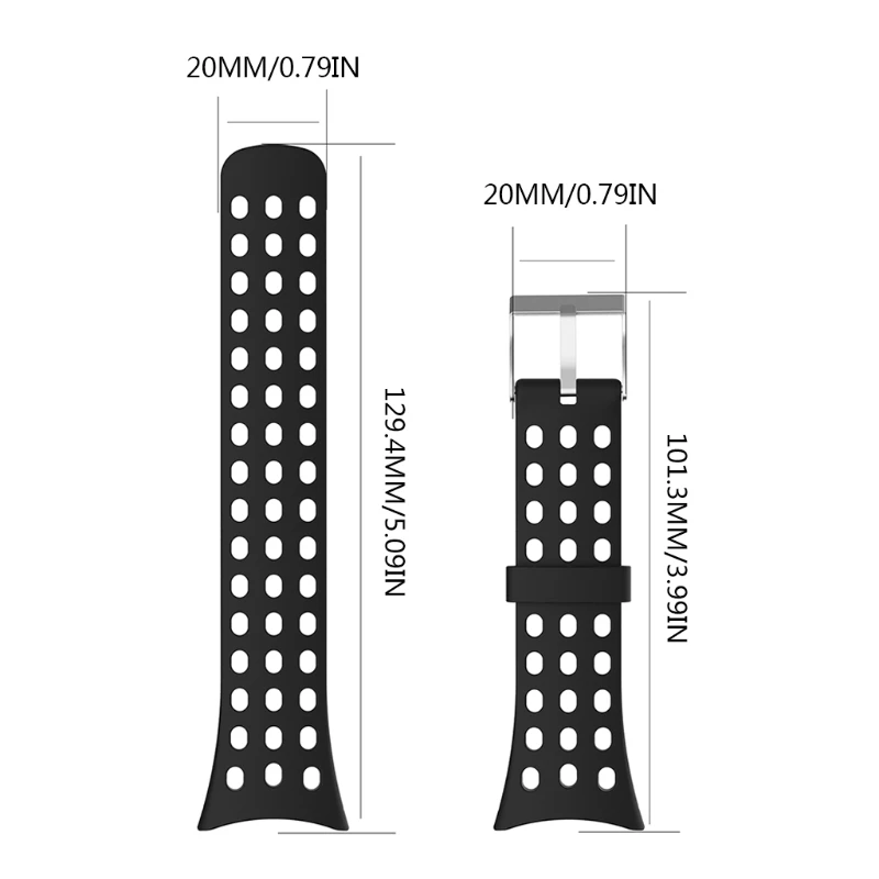 Замена силиконовый ремешок запястье для SUUNTO Quest M1 M2 M4 M5 часы серии