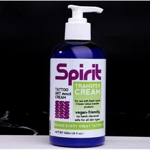 Spirit Transfer Cream крем для переноса татуировки, Профессиональный гель для переноса татуировки трафарет праймер материал крем(8 унций) 250 мл чернила для татуировки