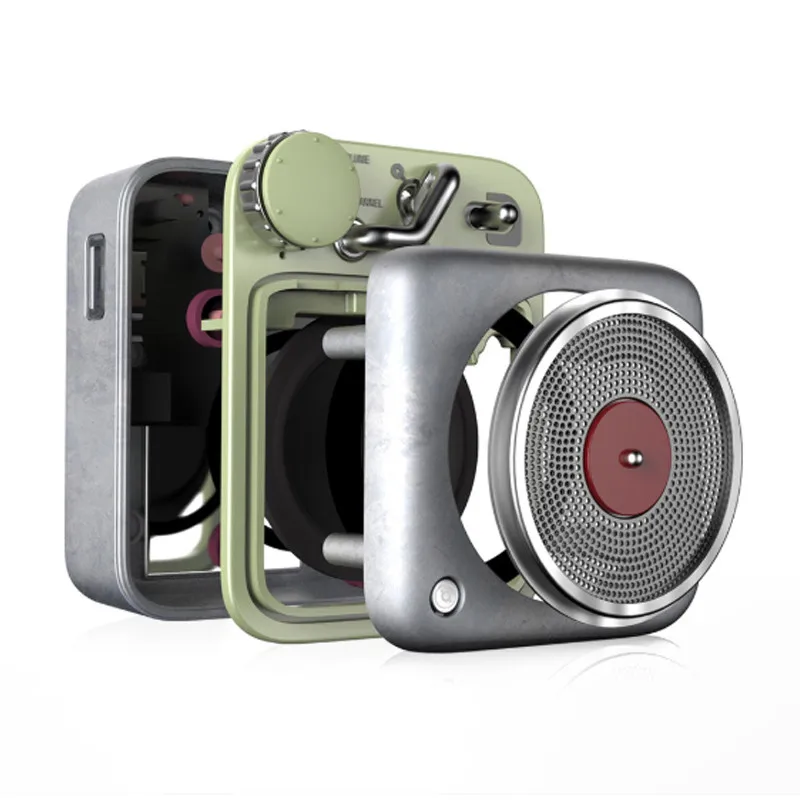 New Xiaomi Cat King Atomic Mini Record Player B612 Bluetooth Intelligent Audio Portable Zinc Alumin